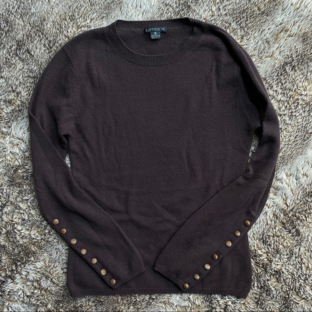 SOLD! Lussuria Pure Luxury Cashmere Sweater